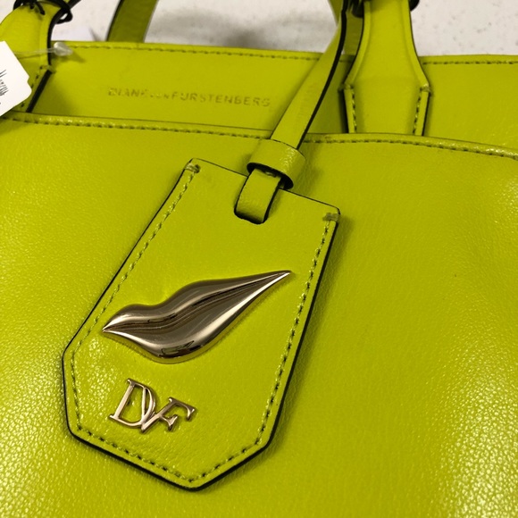 Auth Diane von Furstenberg DVF On the Go Mini Leather Crossbody Handbag - Picture 15 of 16